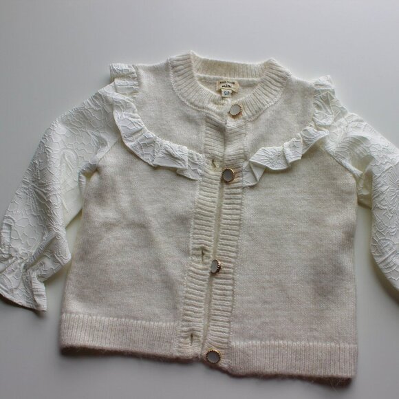 River Island Toddler girl cardigan with buttons - Picture 1 of 5